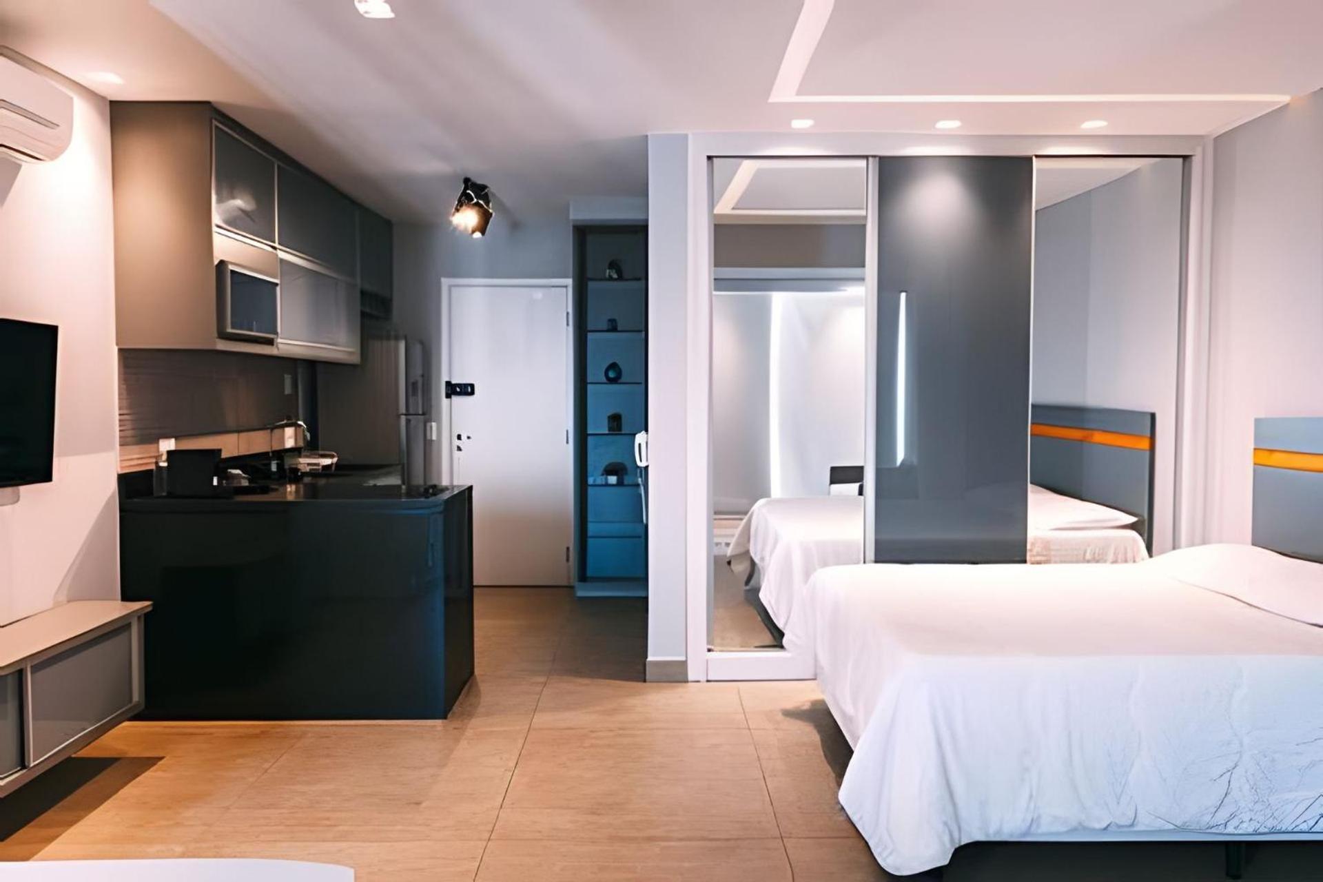Multihouse - Moderno Studio No Brooklin IV São Paulo Kültér fotó